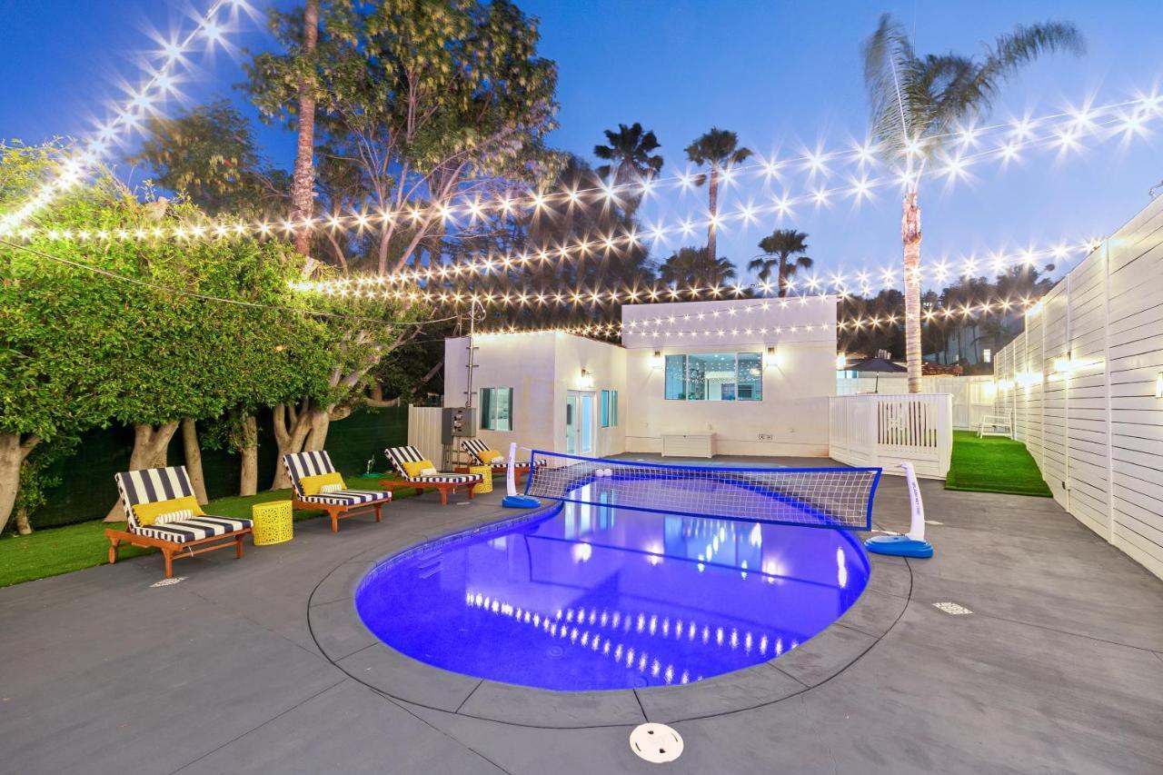 לוס אנג'לס Studio City Contemporary Villa With Pool Sleeps 10 מראה חיצוני תמונה