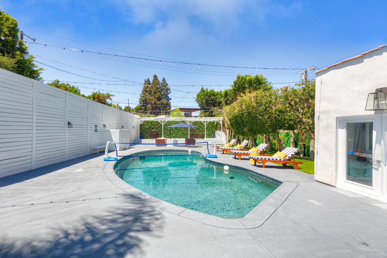 לוס אנג'לס Studio City Contemporary Villa With Pool Sleeps 10 מראה חיצוני תמונה
